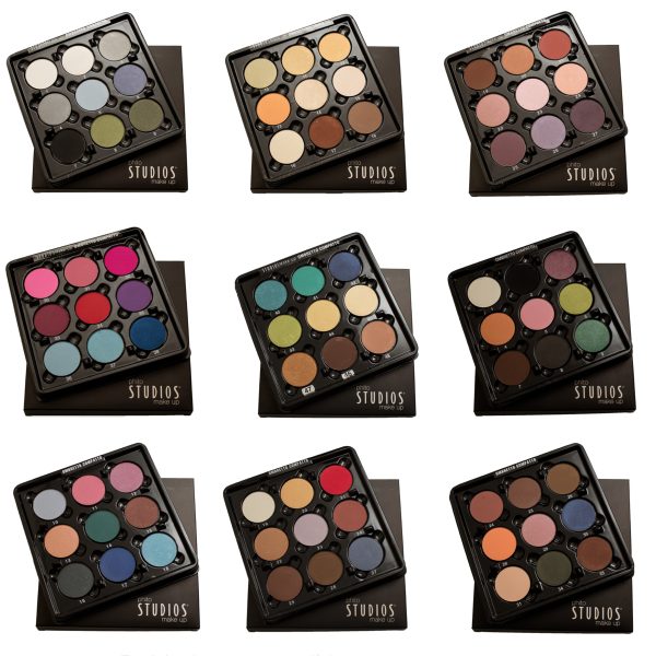 Paletă 9 culori - Fard de pleoape compact